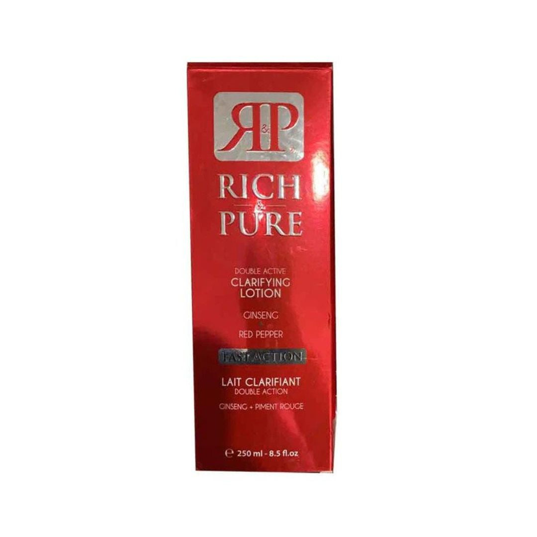 Rich & Pure Double Active Clarifying Lotion Fast Action