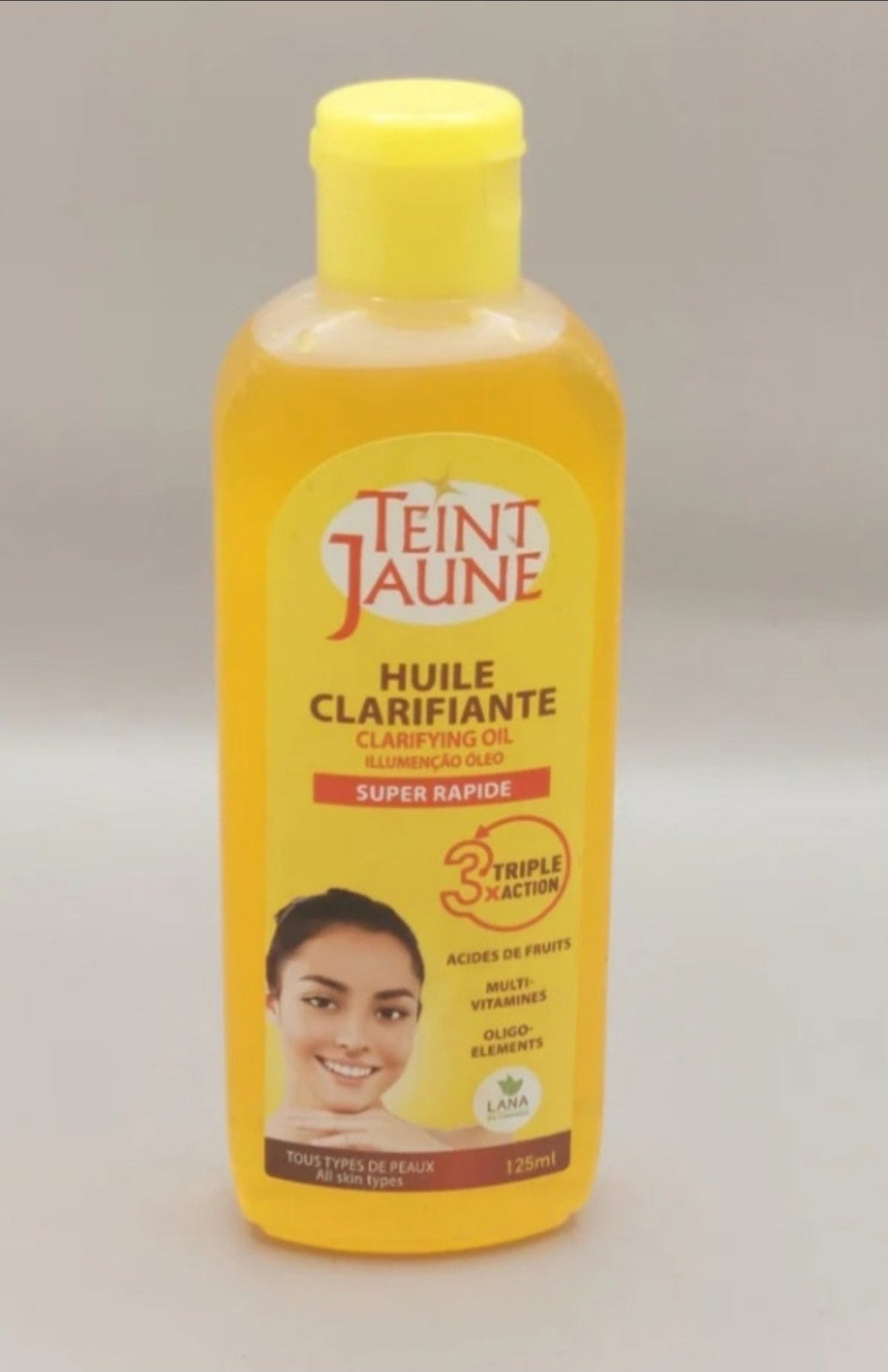 Teint Jaune Huile Clarifiante 125ml