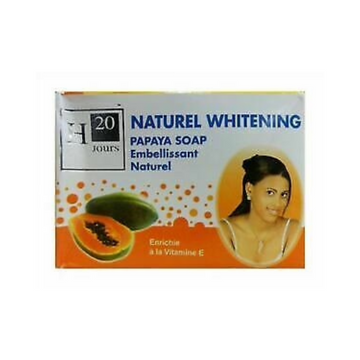 H20 Jours Naturel Papaya Beauty Soap 250g